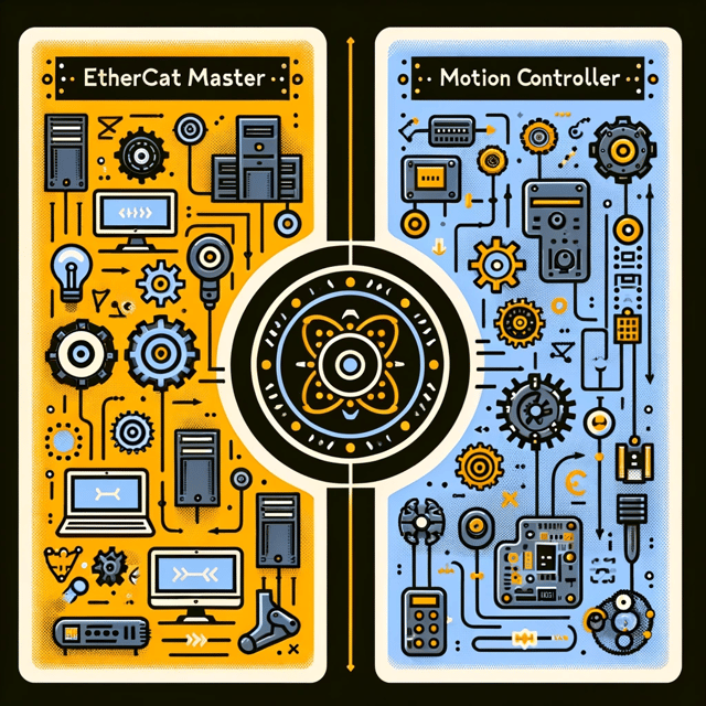 EtherCAT Master（又名主设备）和运动控制器：主要功能和区别