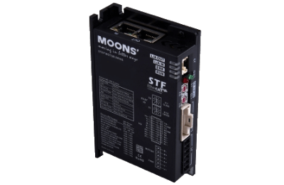 推出 Moons 的 STFXX-EC 开环 EtherCAT 步进驱动器