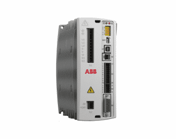 ABB 伺服驱动器，带前置连接器和状态指示灯，用于电机控制