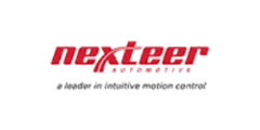 Nexteer Automotive logo with the tagline leader in intuitive motion control