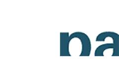 Partial teal wordmark with the letters na visible