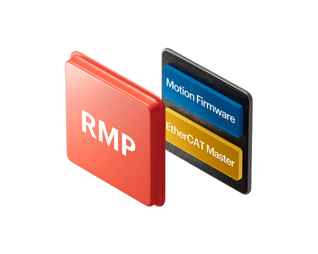 RMP firmware on a dedicated real-time core