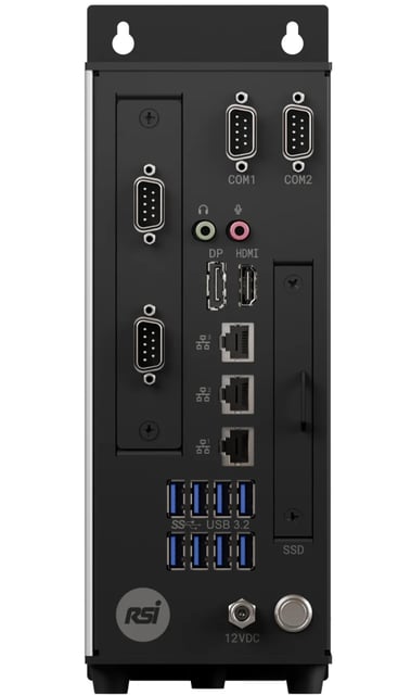 Front view of the Roboticsys iPC400 industrial PC