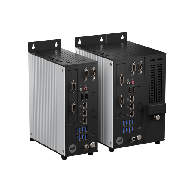 iPC400 industrial PC, left angle view