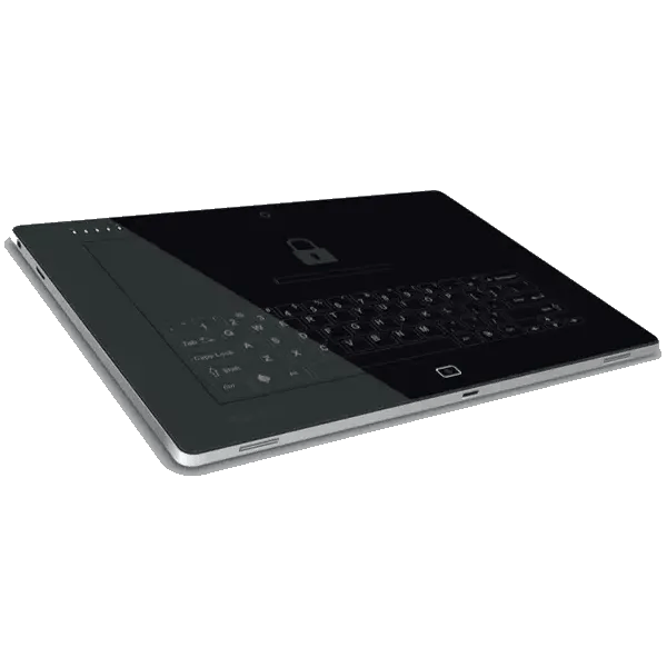 Microsoft Surface tablet running RapidRobot