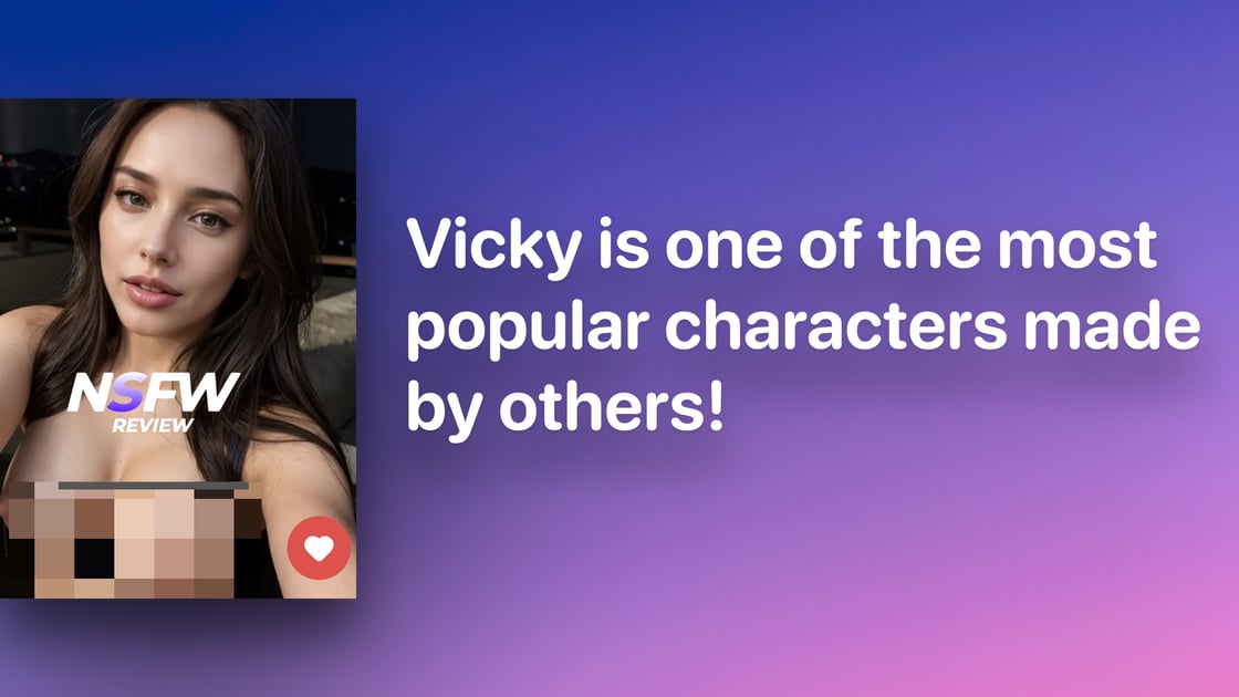 Popular pre-made character Vicky