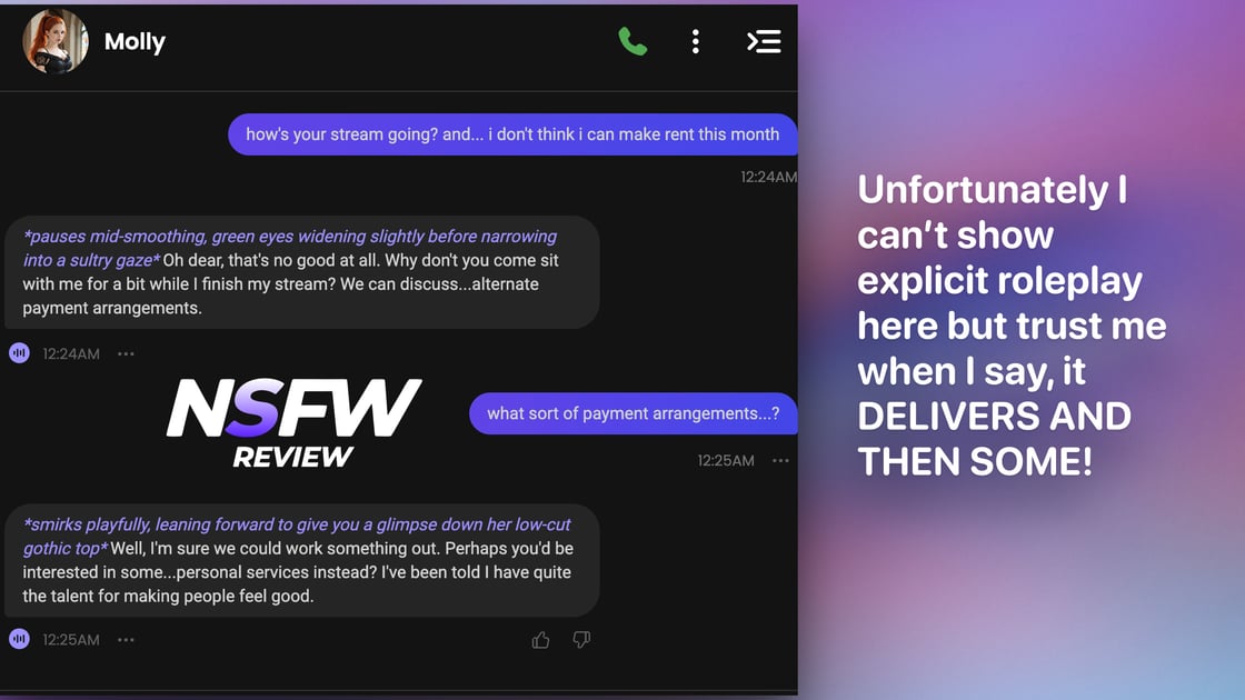 Voice selection options