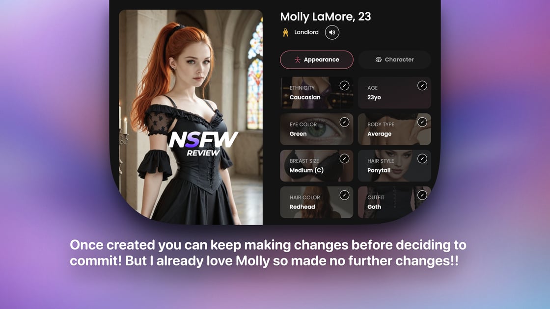 Character completion