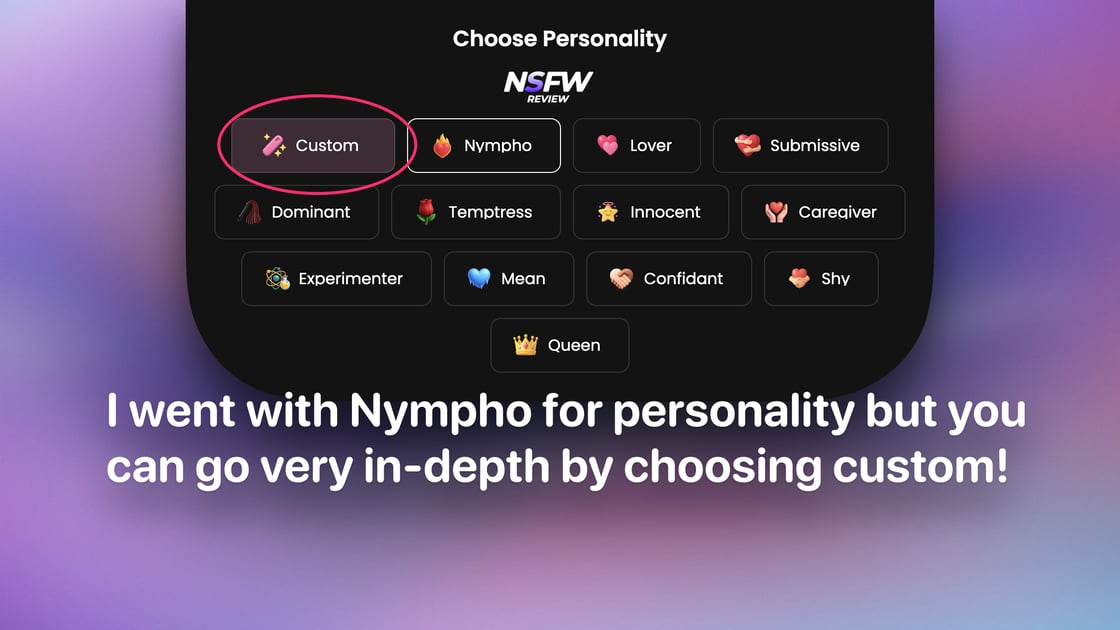 Outfit selection options