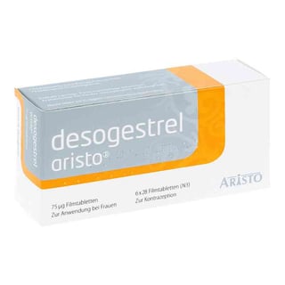 Desogestrel Aristo 75 [my]g Filmtabletten 3X28 stk von Aristo Pharma GmbH PZN 09929111