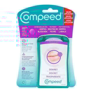 Compeed Herpesbläschen Patch 15 stk von HRA Pharma Deutschland GmbH PZN 01744889