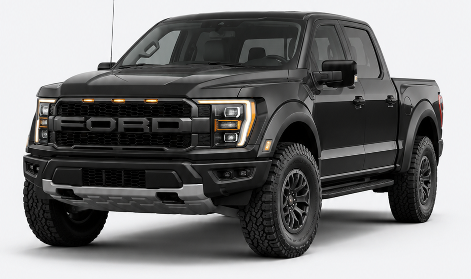 Pickup truck protected by LoJack GPS vehicle recovery