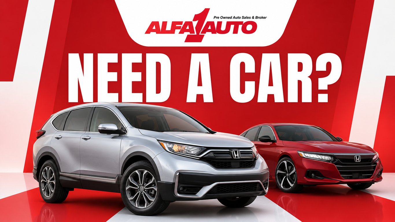 Alfa 1 Auto, need a car? Call us