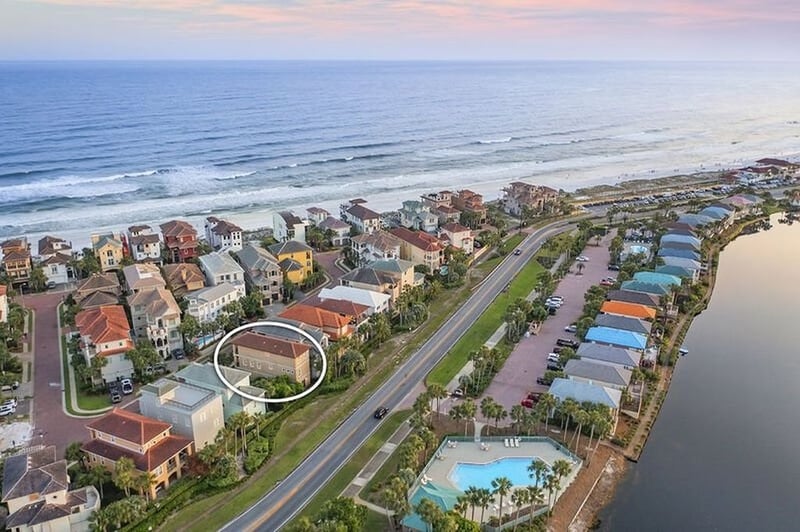 Beach Daze -  - Ariel View 