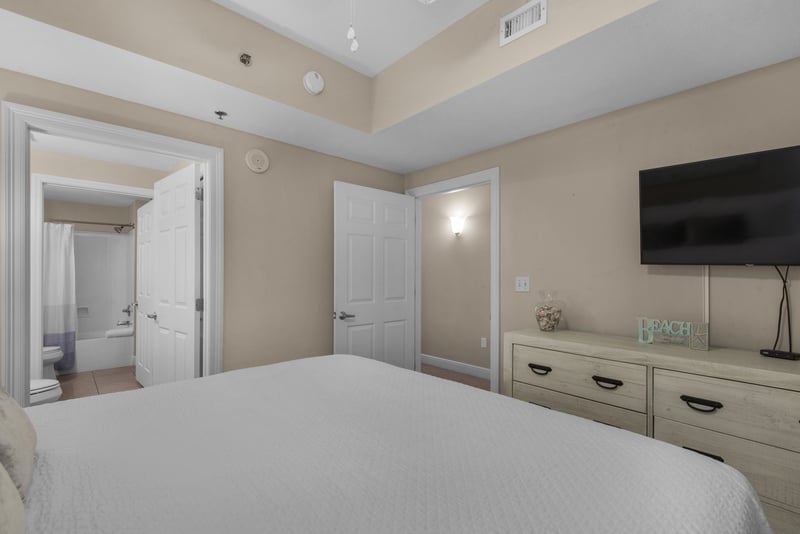 Ariel Dunes II 1705 -  Master Bedroom W/HDTV