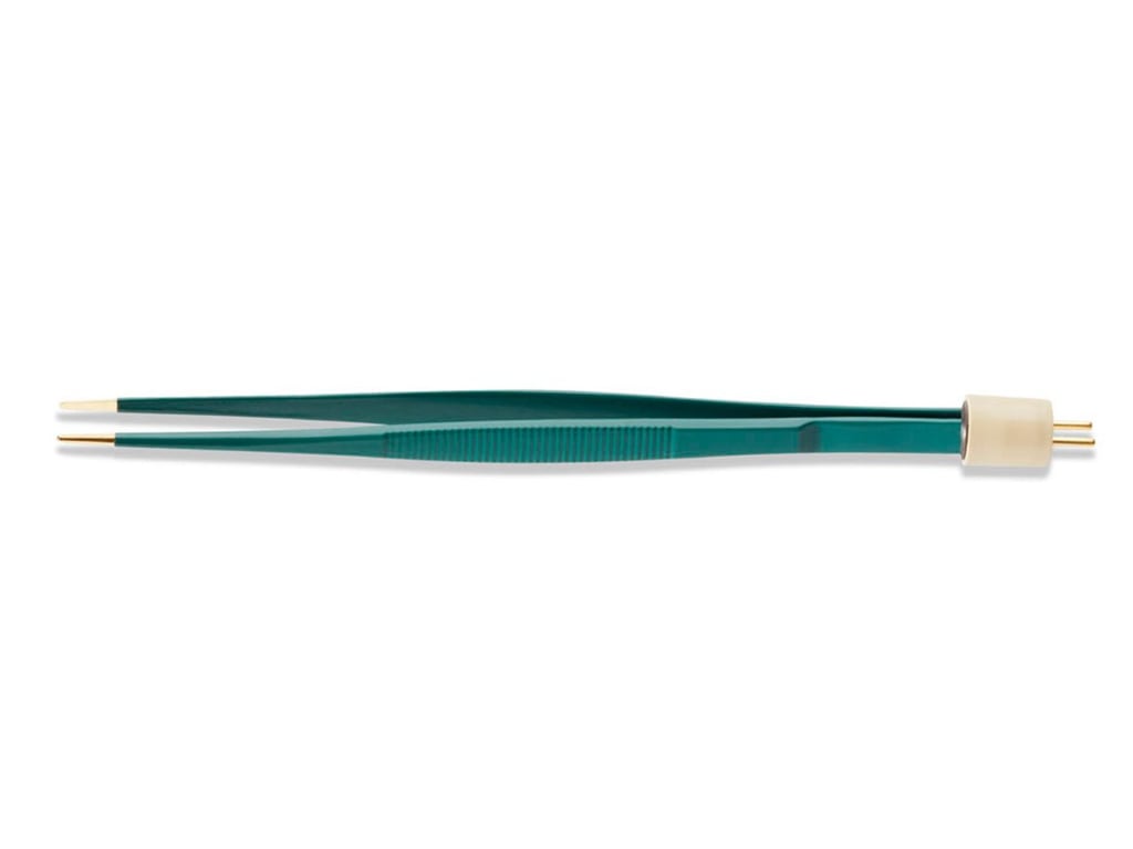 7 " (17.8cm) Cushing Non-Stick Bipolar Forceps, Insulated, 1.5mm