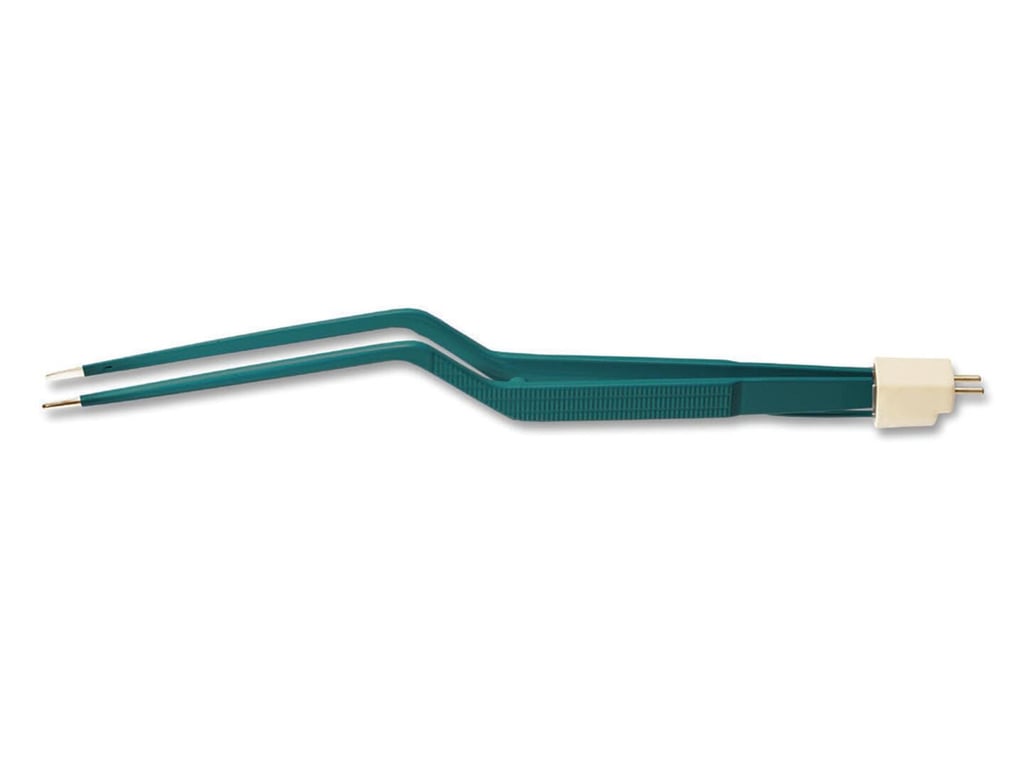 8 3/4” (22.2CM) BayonetIrrigating, Non-Stick Bipolar Forceps With Stop, Insulated , 0.5mm