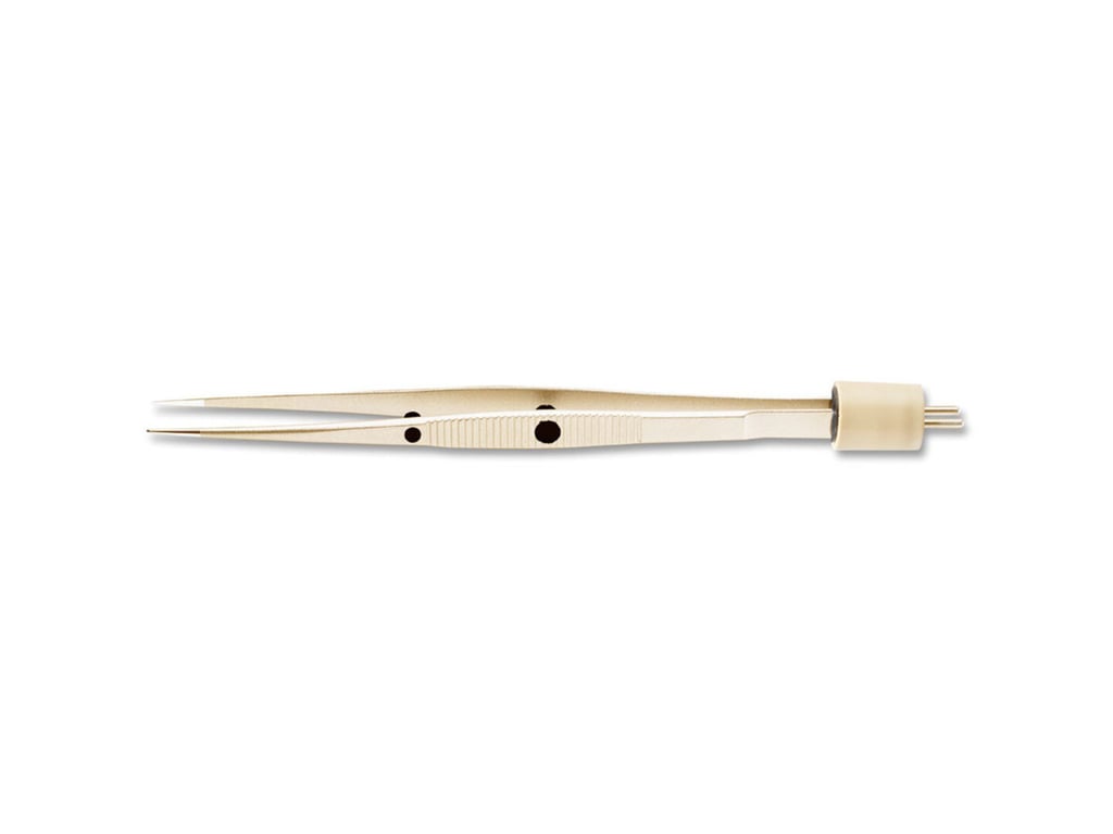 6” (15.2cm) Semkin Non-Stick Bipolar Forceps, Insulated, 1.5mm