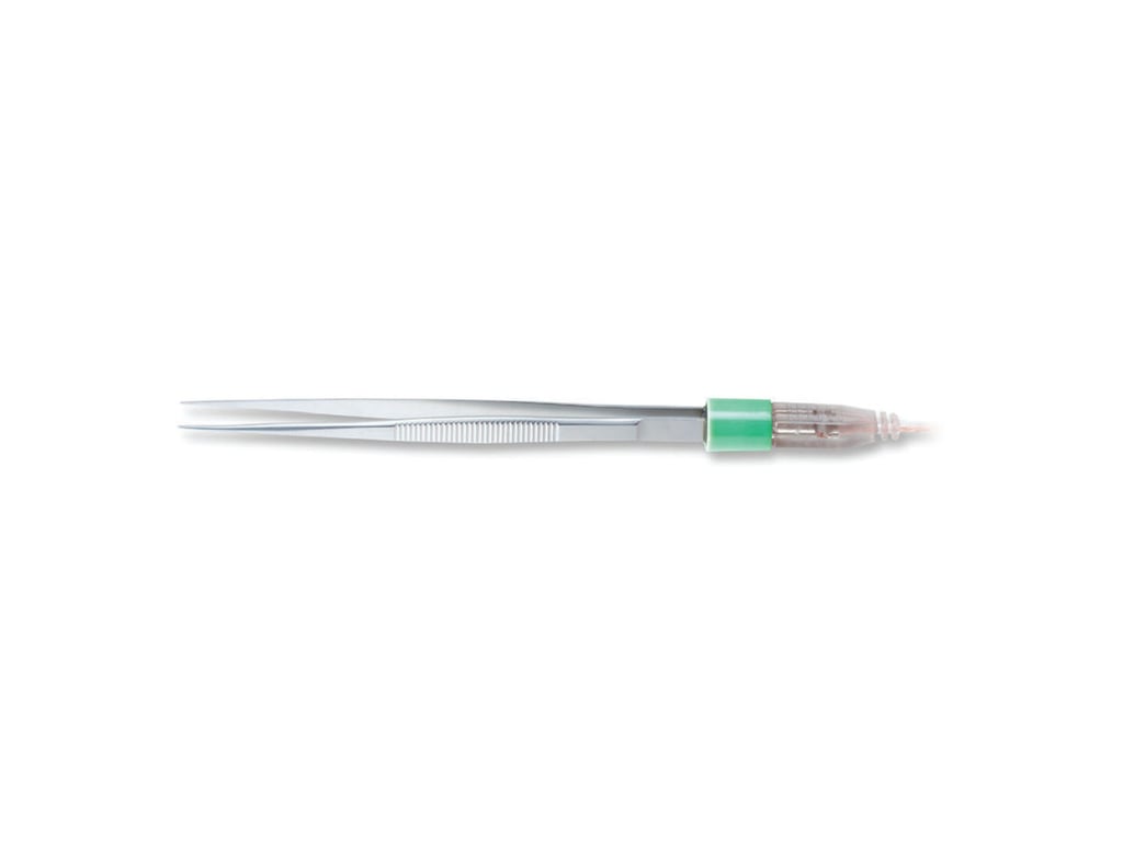 5 1/2" (14cm) Semkin Bipolar Forceps, Insulated, 0.7mm, Disposable