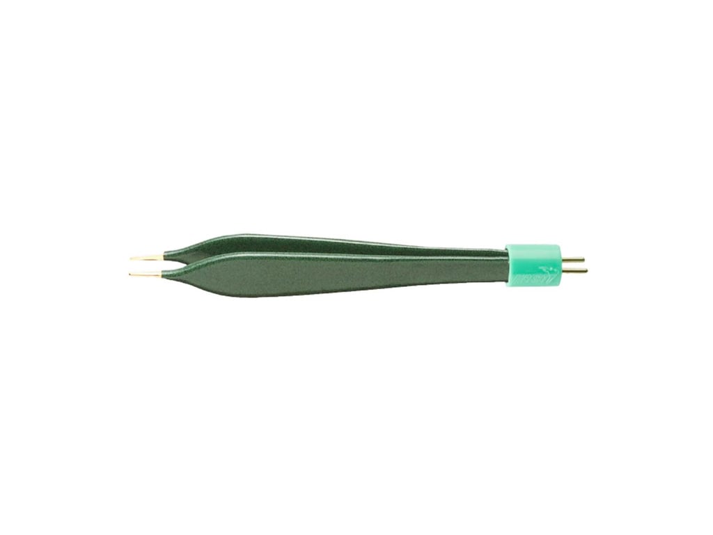 5" (12.7cm) Adson Non-Stick Bipolar Forceps, Ins., 1.0mm, Disposable