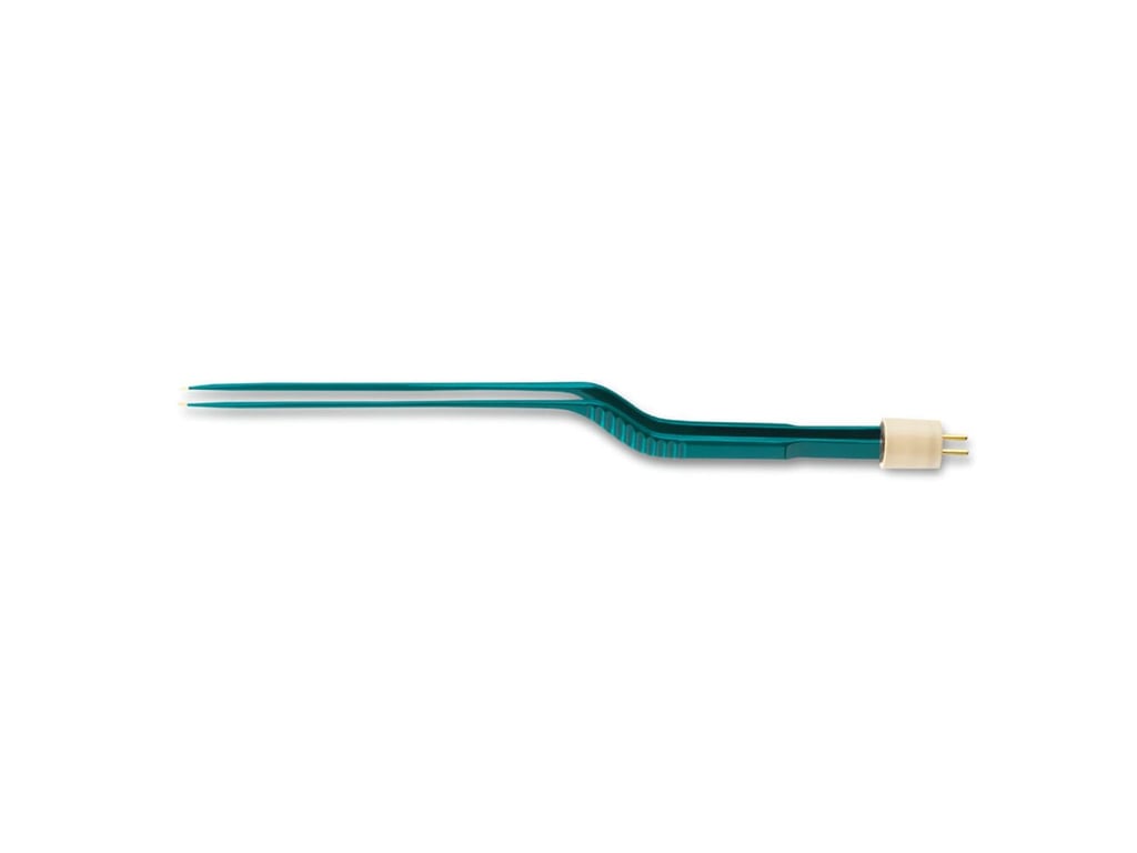 8 1/2" (21.6cm) Minimally Invasive Bipolar Forceps W/Stop, Parallel W.L., Straight, 0.7mm