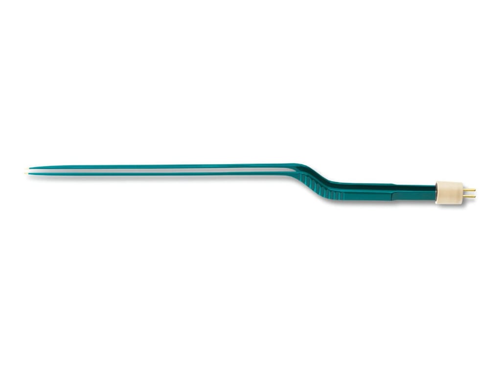 10 1/2" (26.7cm) Minimally Invasive Bipolar Forceps W/Stop, Parallel W.L., Straight, 1.2mm
