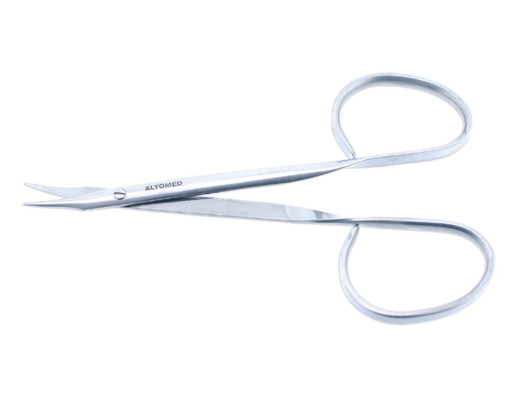 Eye Scissors 90mm (3.5") - Curved Pointed Tips