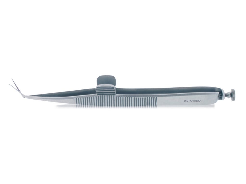 Dewecker Iridectomy Scissors Pointed Tips 110mm 4.5"