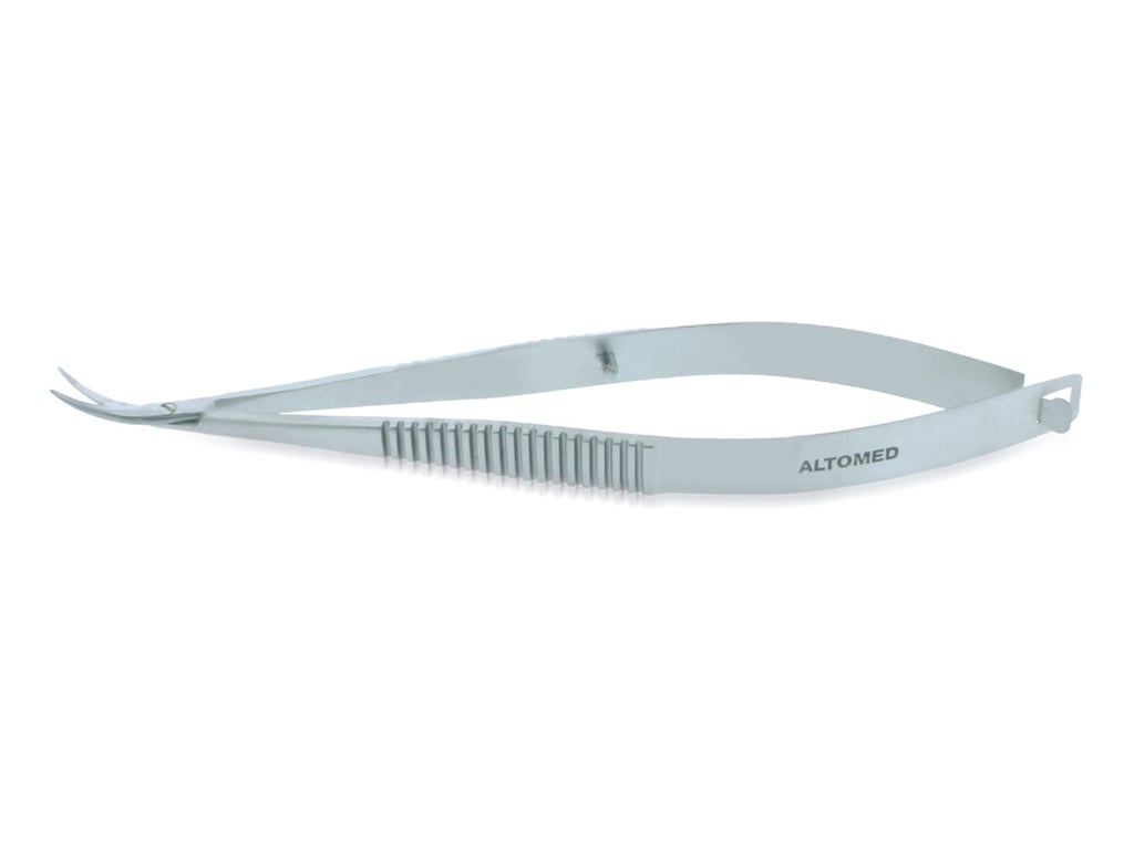 Castroviejo Scissors 100mm (4.0") - Strong Curved Rounded Tips