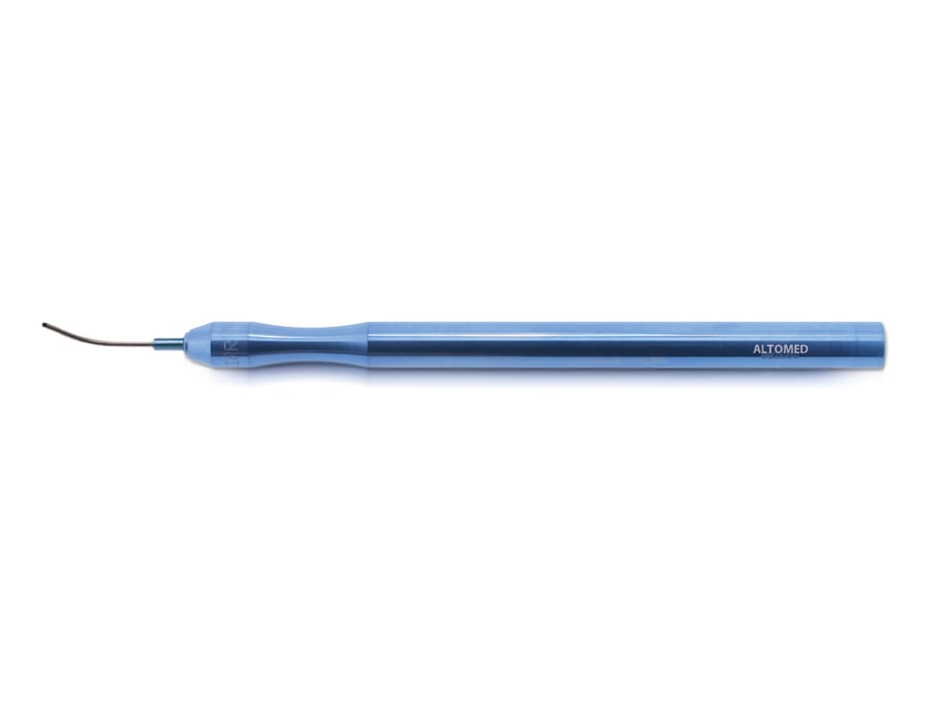 Bimanual Curved Irrigator 21G - Open-End