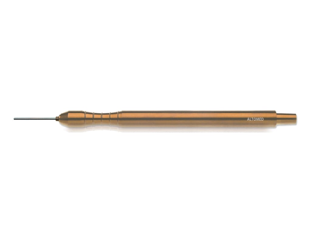 Bimanual Straight Aspirator 21G - Closed-End