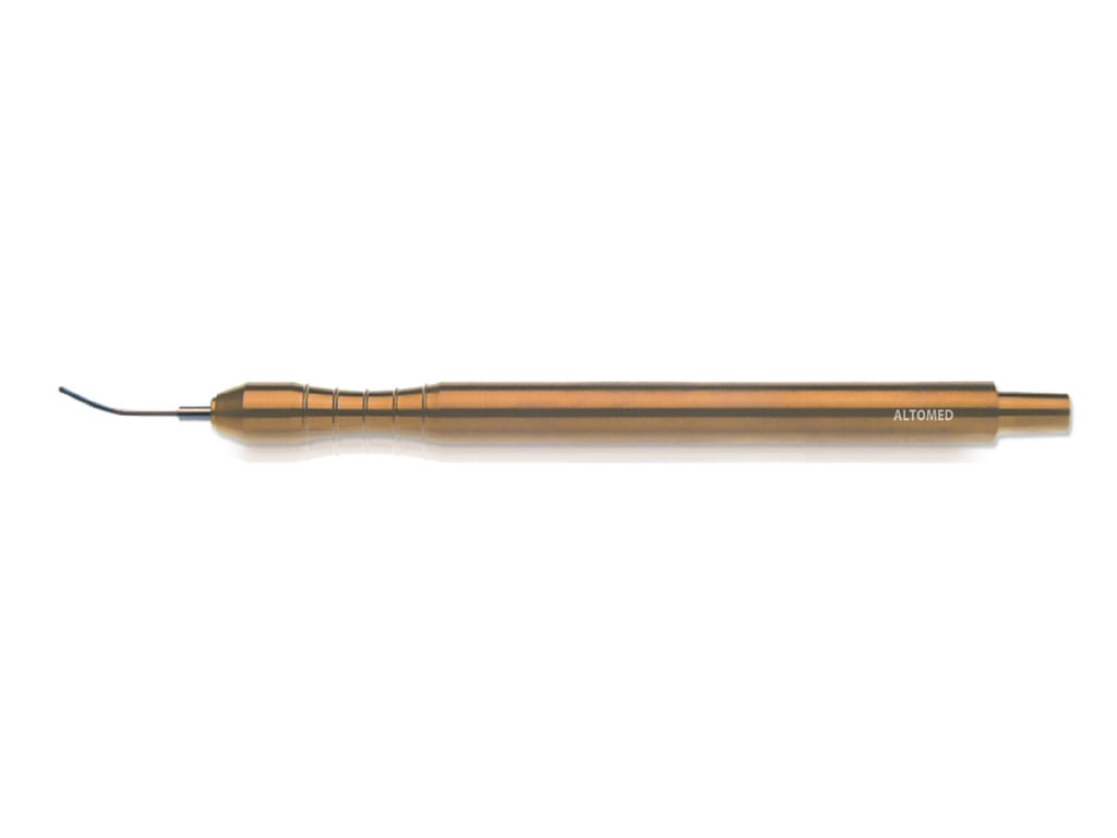 Bimanual Curved Aspirator/Polisher 23G - Closed-End
