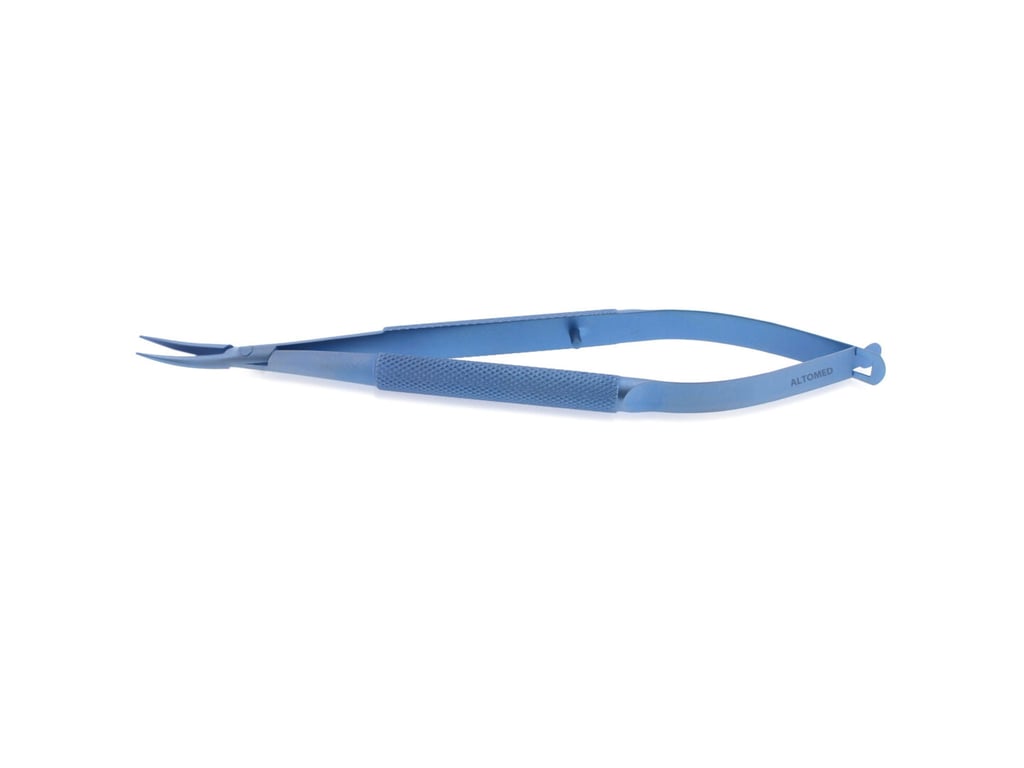 Titanium Needleholder With Lock 115mm (4.5") - Curved Standard