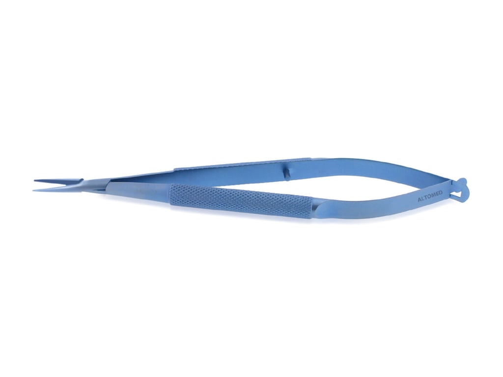 Titanium Needleholder No Lock 115mm (4.5") - Straight Standard