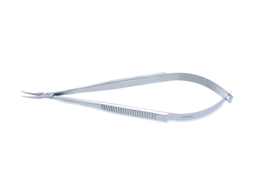 Castroviejo Needleholder No Lock 140mm (5.5") - Micro Curved