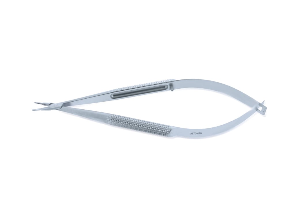 Barraquer Needleholder No Lock 128mm (5.0") - Straight