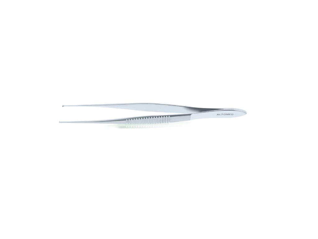 Silcocks Iris Forceps 100mm (4.0") - 1 Into 2 Teeth