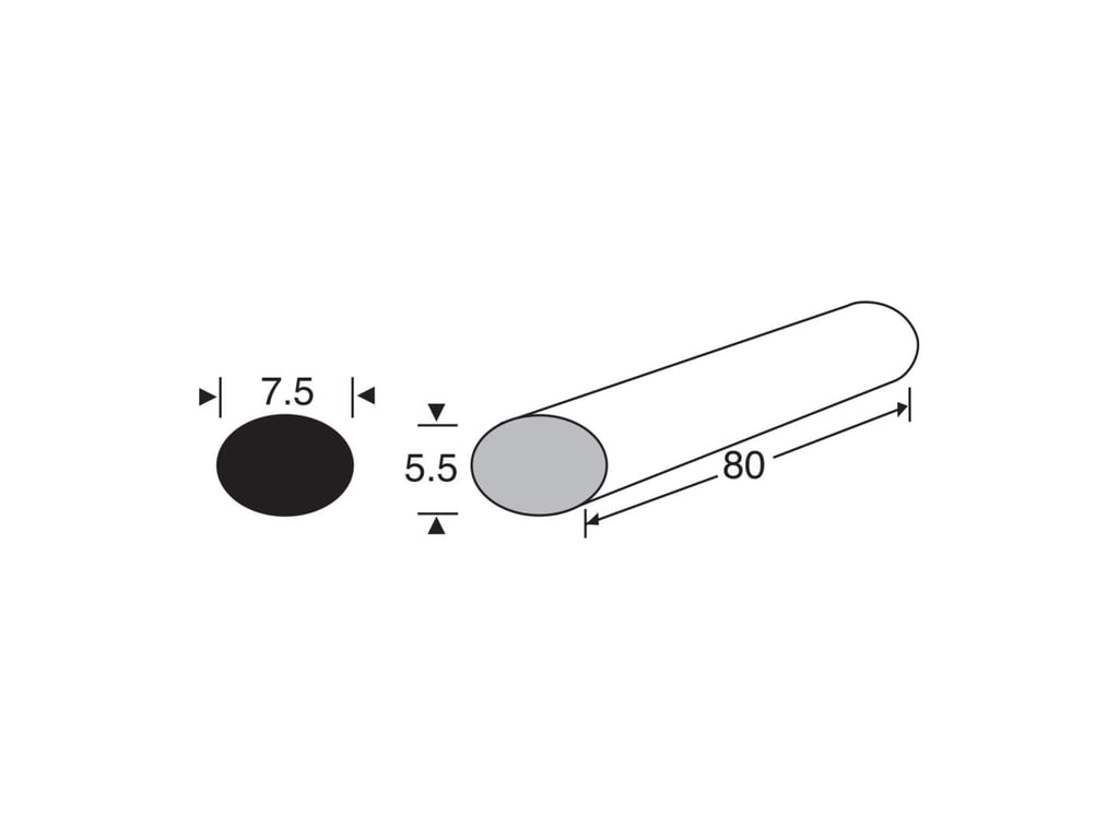 Oval Scleral Sponge Style 507