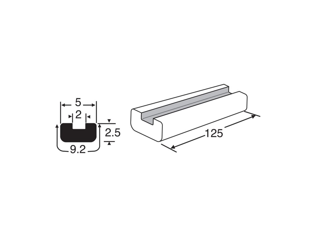 Grooved Strip Style 32