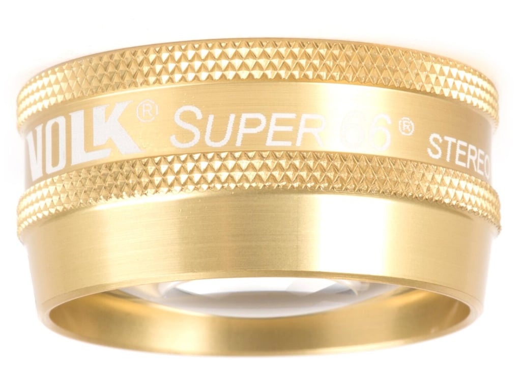 Volk Super 66 Lens - Gold Ring