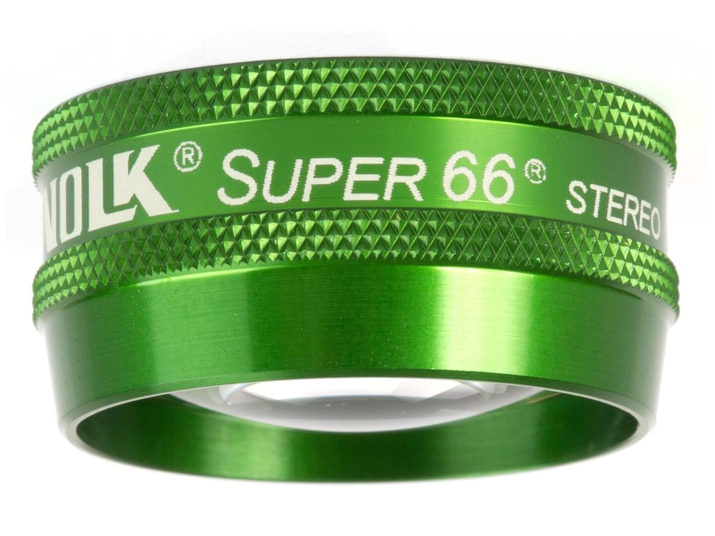 Volk Super 66 Lens - Green Ring