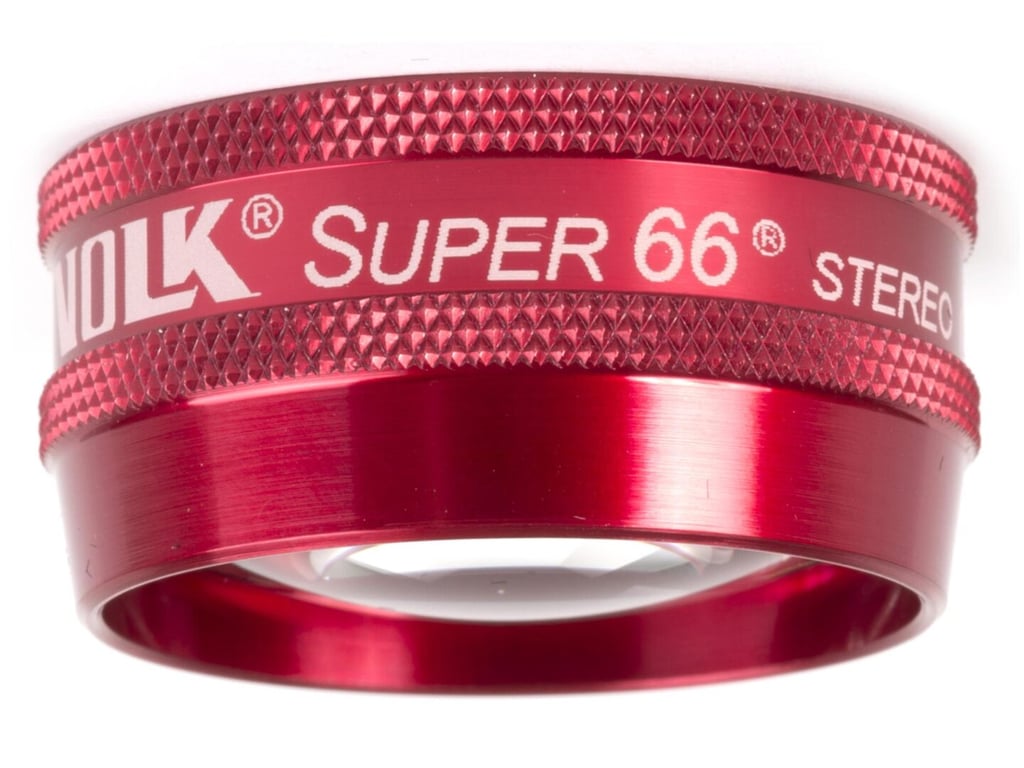 Volk Super 66 Lens - Red Ring