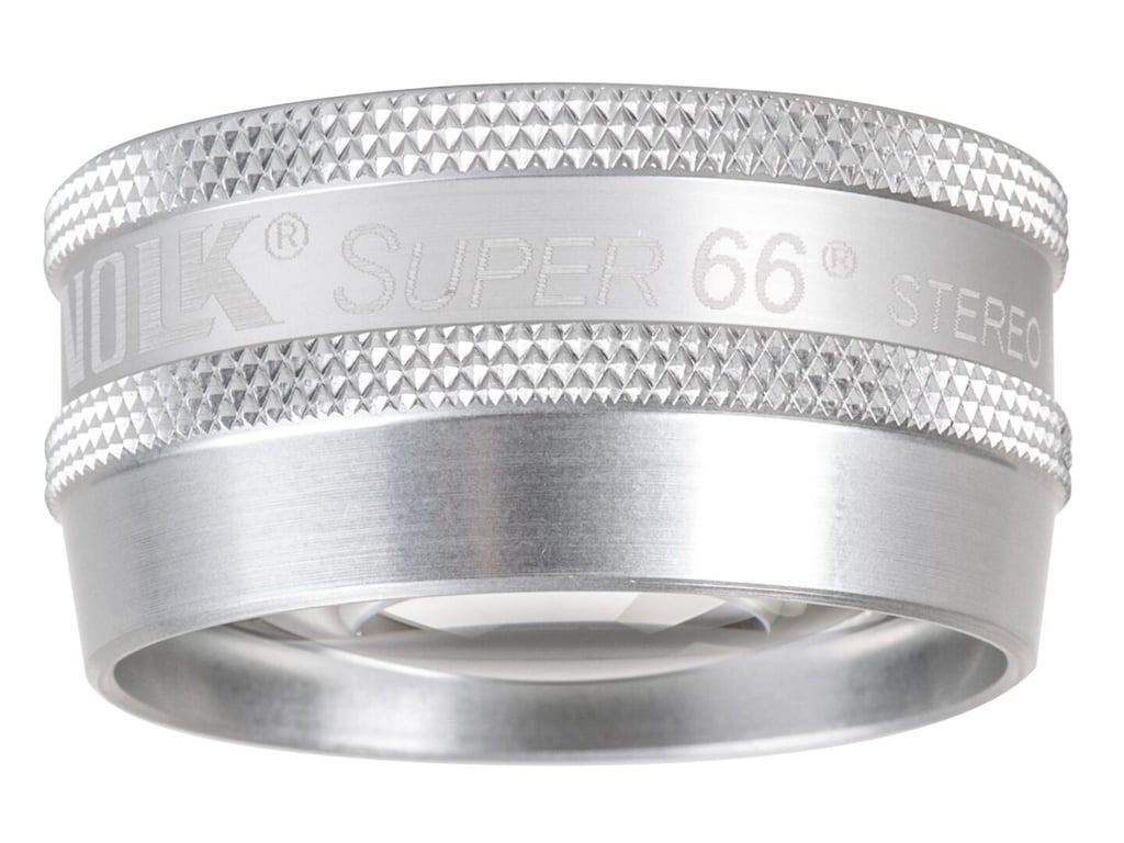 Volk Super 66 Lens - Silver Ring
