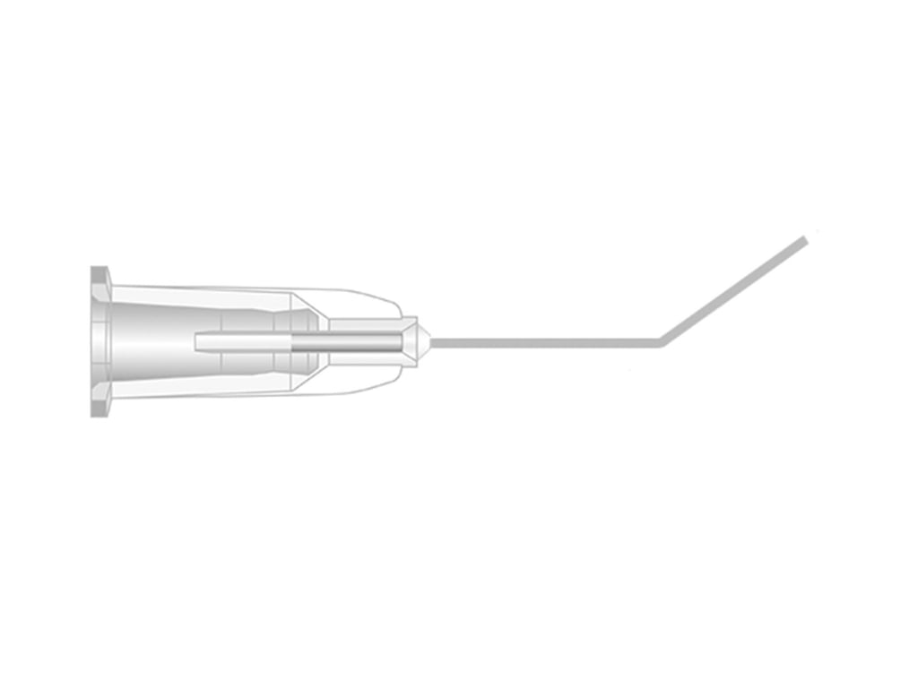 Hydrodissection Cannula 27G x 7/8" (0.4 x 22mm) - Angled 9mm From Tip