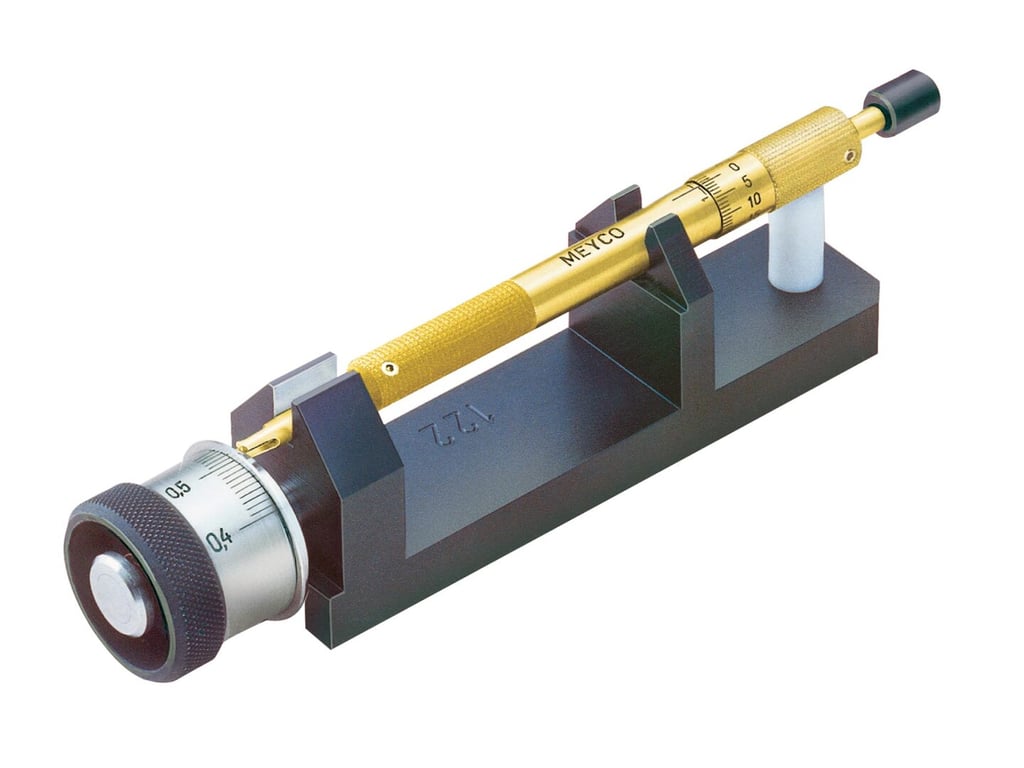 Calibration Gauge For Double Edged Diamond Knife
