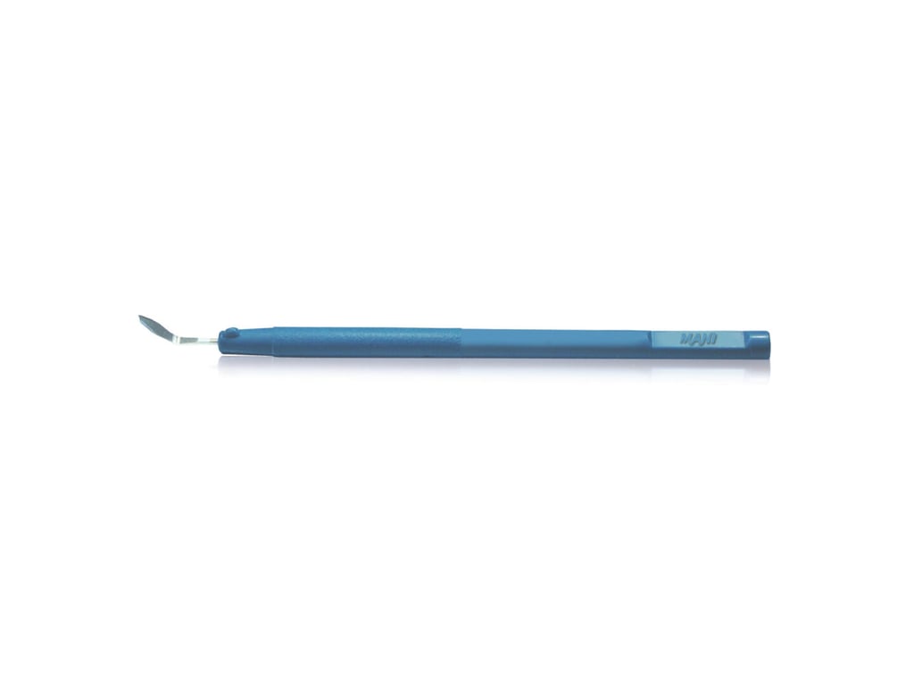 Implant Slit Knife 3.2mm - Angled Round Tip