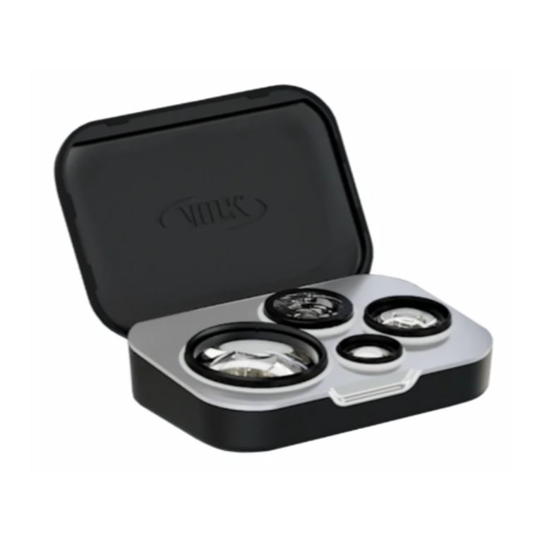 Volk Lens Case, Medium, Black