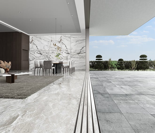 minimal, sliding,  aluminium door, 130
