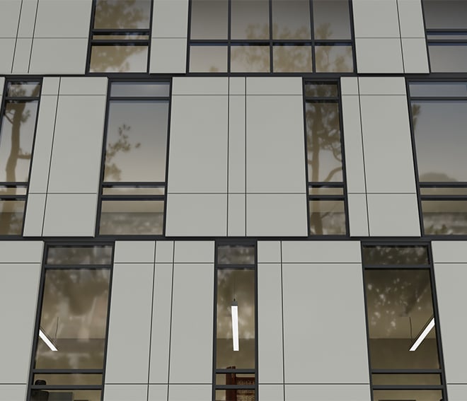 door, aluminium, covered, facade, 600