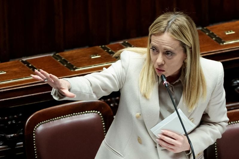 Image for Meloni condemns political hatred after party activists attacked in Italy